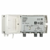 Stiprintuvas TV antenai Terra AS039L Cabrio line 47 - 790MHz su 4G filtru 2 išėjimai